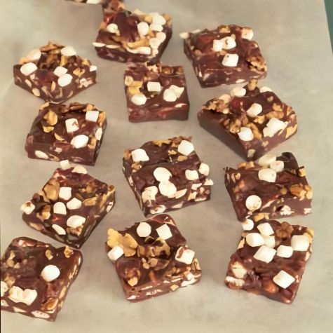 Rocky Road Fudge