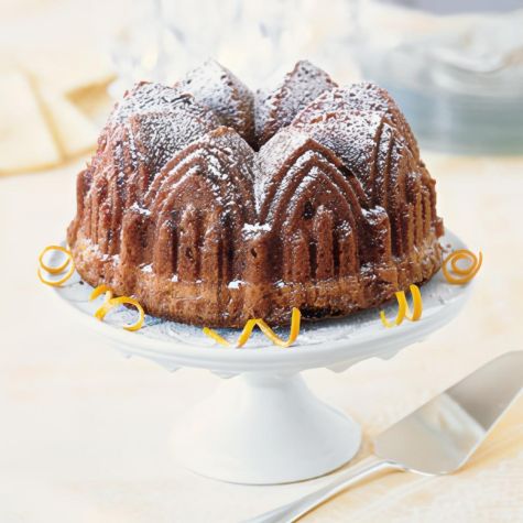 Cardamom Cake with Candied Lemon Peel