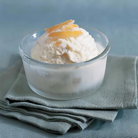 Crystallized Ginger Ice Cream