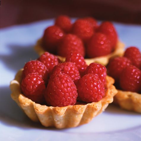 Raspberry and Chocolate Tartlets