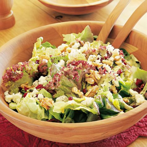 Fall Greens with French Vinaigrette