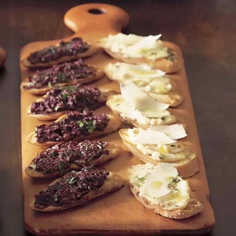 Crostini with White Bean Puree