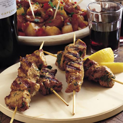 Moorish Pork Kabobs (Pinchos Morunos)