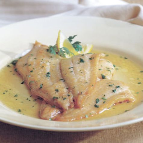 Fillets of Sole Meunière