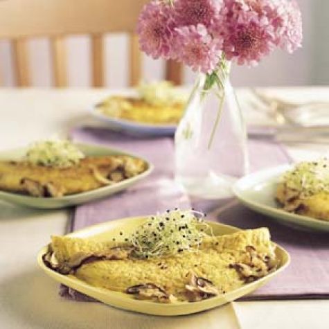 Shiitake Mushroom Omelette
