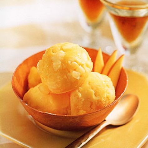 Mango and Pineapple Sorbet