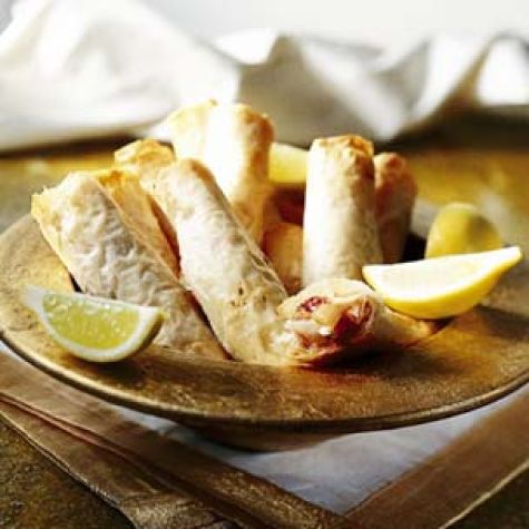 Spiced Shrimp Cigars