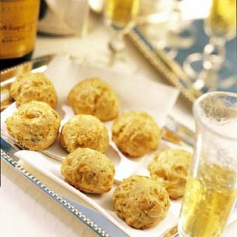 Gruyère Herb Puffs
