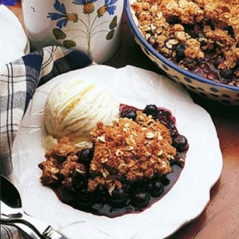 Blueberry Crisp