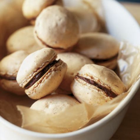 Hazelnut Macaroon Sandwiches