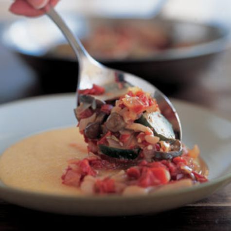 Polenta with Vegetable Ragout