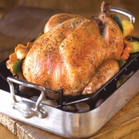 Roasted Turkey with Brown Sugar Brine