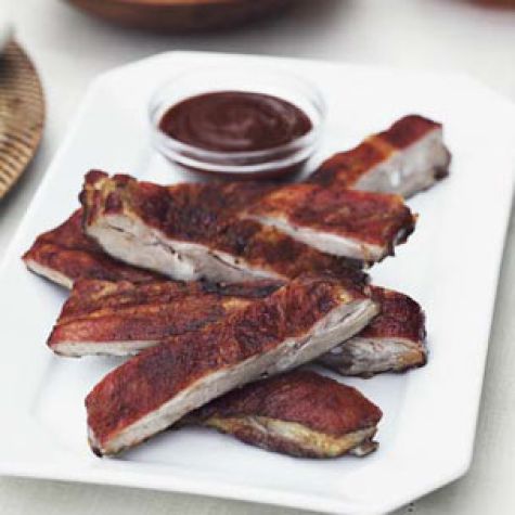 Memphis Ribs with Coleslaw