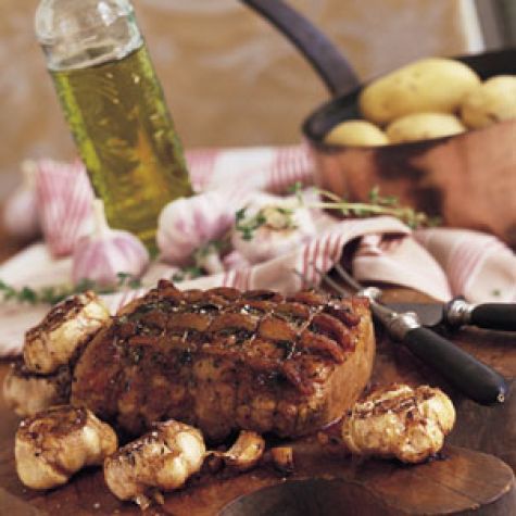 Roasted Veal with Whole Garlic (Roti di Veau a l?Ail)