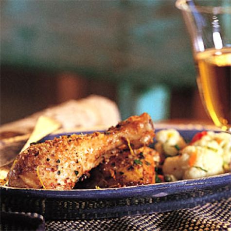 Chicken with Lemon and Oregano