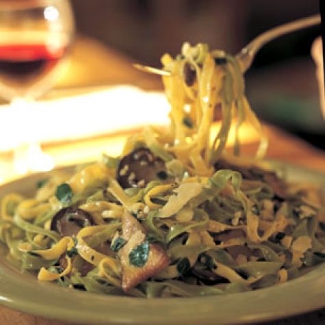 Tagliatelle with Porcino Mushrooms