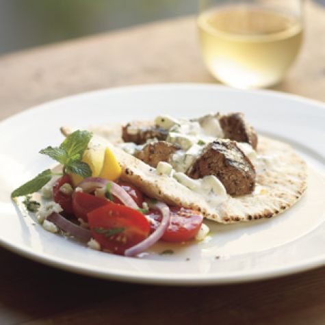 Marinated Lamb Kabobs