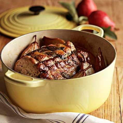 Roast Pork with Pears