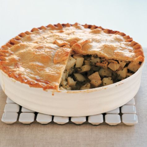 Celery Root & Potato Potpie