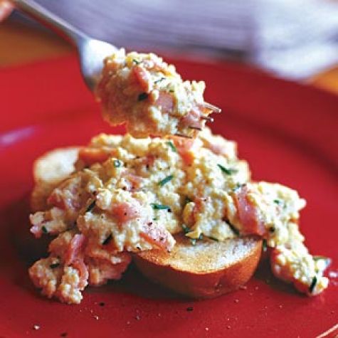 Shirred Eggs with Smoked Salmon