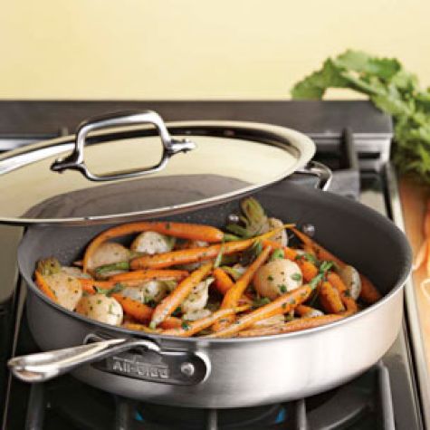 Glazed Spring Vegetables