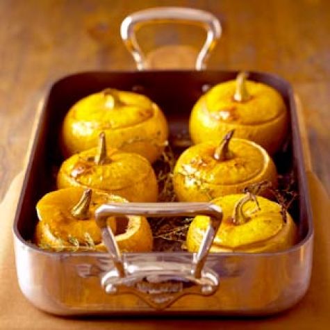Roasted Baby Pumpkins