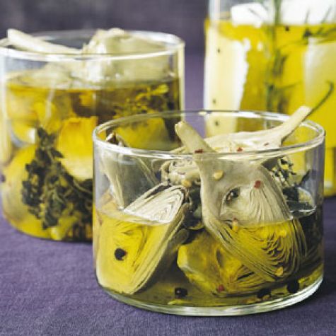 Spicy Marinated Artichokes