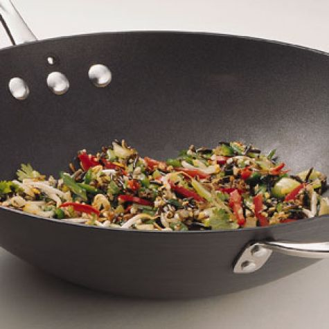 Stir-Fried Wild Rice