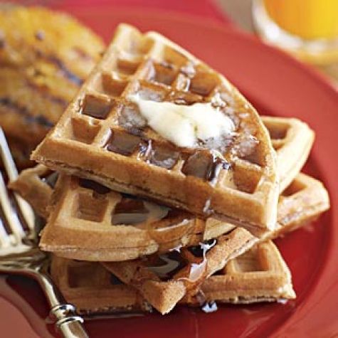 Spiced Orange Waffles