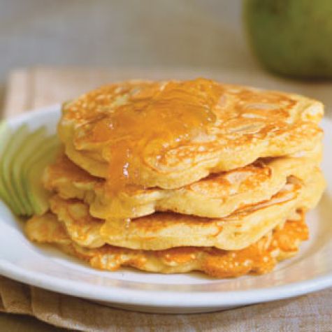 Ginger-Pear Pancakes