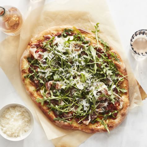 Arugula and Prosciutto Pizza