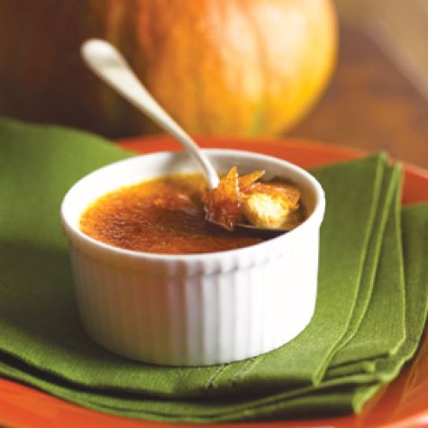 Pumpkin Crème Brûlée