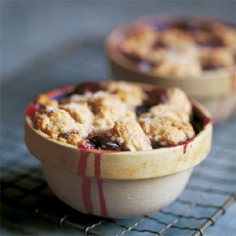 Bing Cherry Cobbler