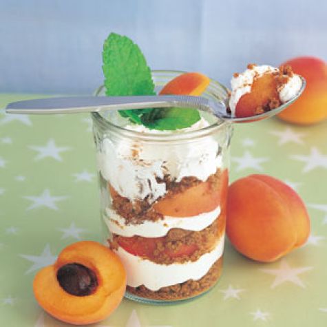 Apricot-Ginger Parfaits