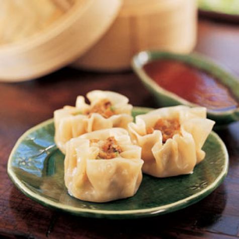 Steamed Pork and Shrimp Dumplings (Shao Mai)