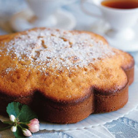 Spiced Crystallized Ginger Cake