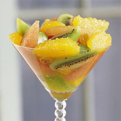 Citrus Compote with Honey and Golden Raisins