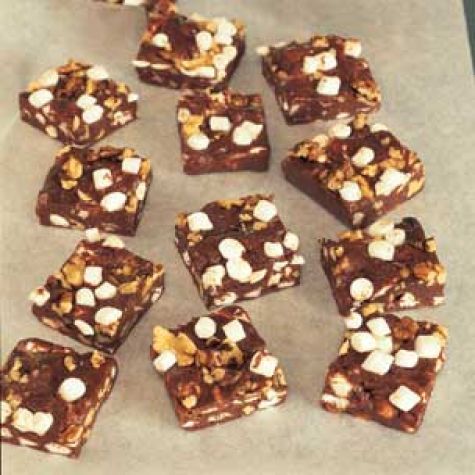 Rocky Road Fudge