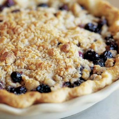 Blueberry Crumble Pie