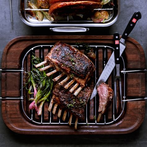 Herb-Crusted Rack of Lamb