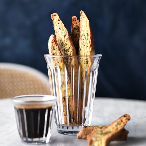 Pistachio-Orange Biscotti