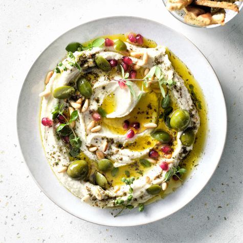 Crostini with White Bean Puree