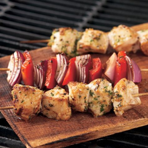 Garlic-Lemon Chicken Kabobs