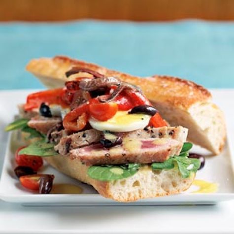 Niçoise Salad Sandwiches