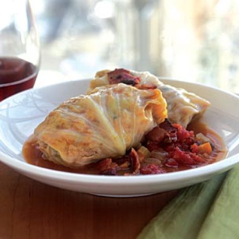 Pork-Stuffed Cabbage Rolls