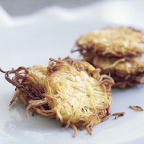 Romanian Noodle Latkes (Pasta Latkes)