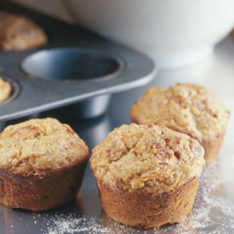 Carrot-Apple-Nut Muffins