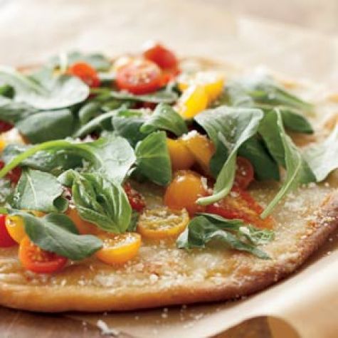 Grilled Margherita Pizza