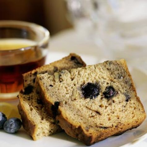 Sour Cream-Blueberry Bread