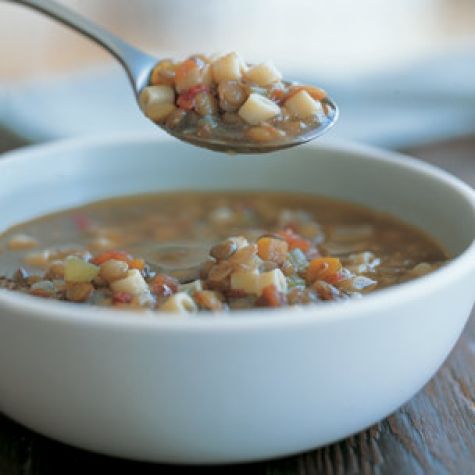 Lentil Soup with Pasta